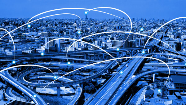freeways with stylized design